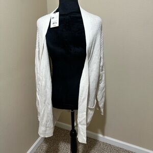a new day Women's Cream Cardigan Sweater